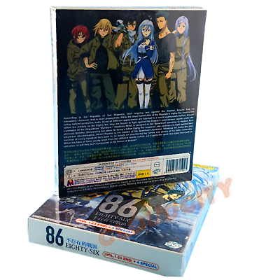 ANIME DVD~ENGLISH DUBBED~86 Eighty Six(1-23End+4 Special)All region+FREE  GIFT