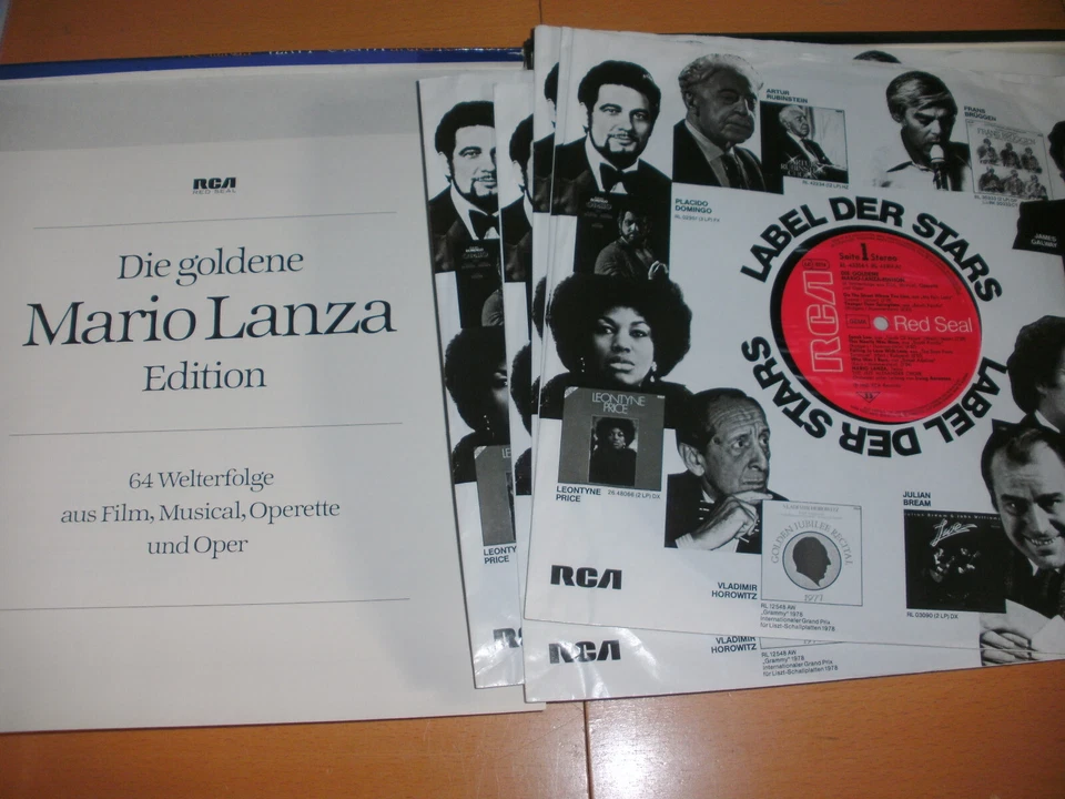Die goldene Mario Lanza Edition  - Box mit 5 LPs - Bild 3 von 4