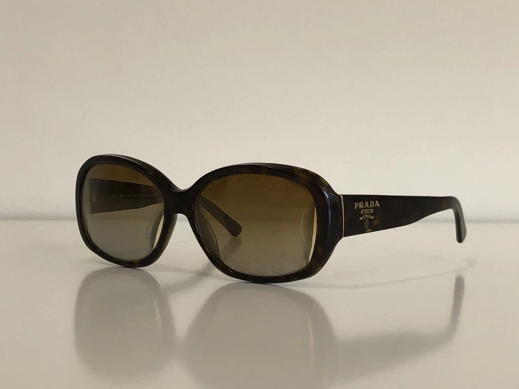 Prada SPR 31N 2AU-6E1 Rectangle Havana Brown Sunglasses 58-16-135 Frame Only