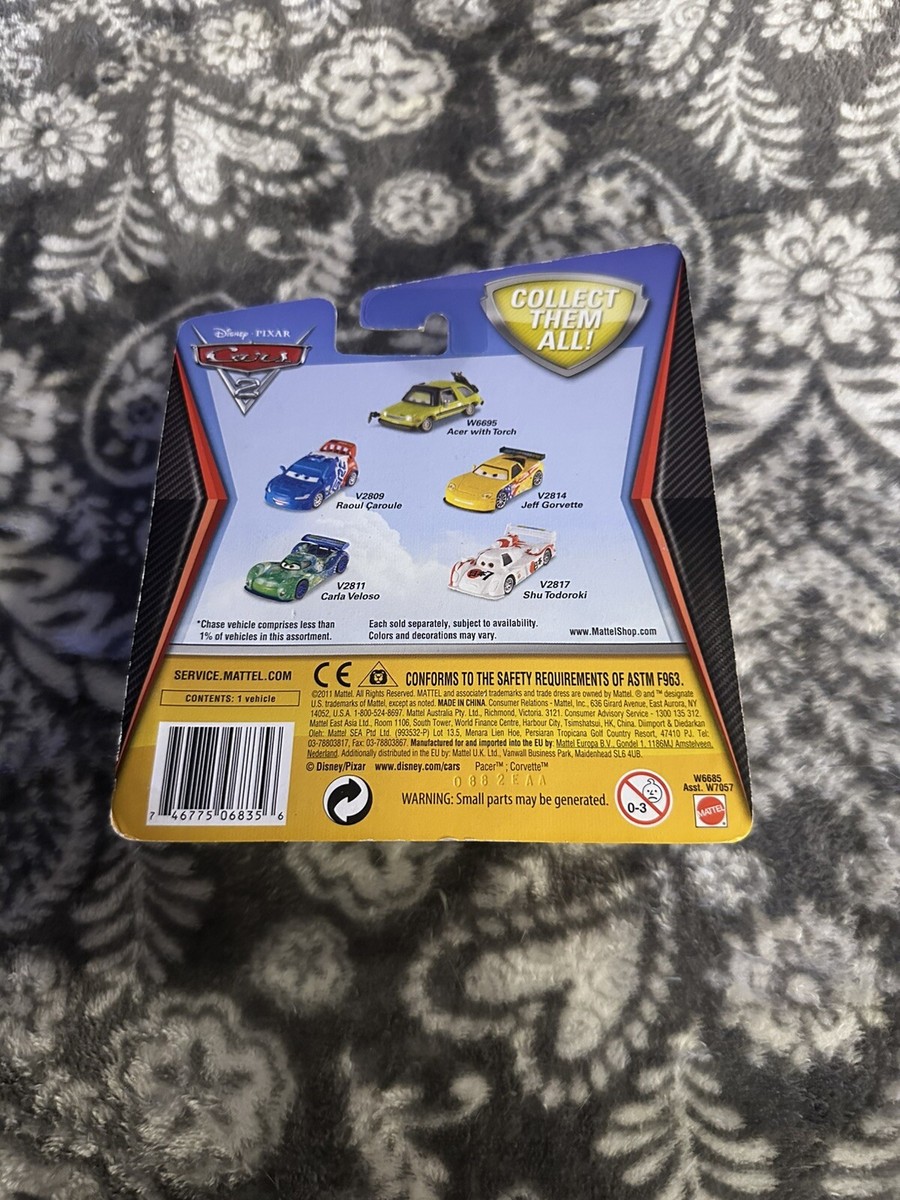 Disney PIXAR Cars 2 CELINE DEPHARE *CHASE* diecast RARE KMART DAY