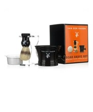 New-Van Der Hagen -Men's Luxury, Premium 4 Piece Luxury Boar Shave Set, Gift Set