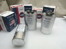 Packard Titan HD USA Motor Run Capacitor PRCFD5510A, 55+10 MFD, 440/370 Volt 
