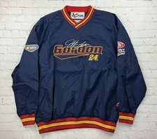VTG Nascar Jeff Gordon #24: Chase Authentics Nylon Pullover Jacket Mens Size XL