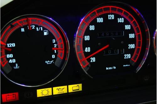 Mercedes 190 W201 glow gauge plasma dials tachoscheibe glow Style 4 - Picture 3 of 6