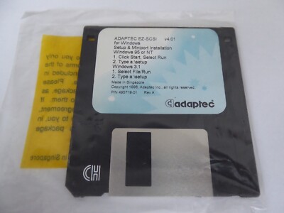 Kellerfund > Diskette - Adapter EZ-SCSI v4.01für Windows 