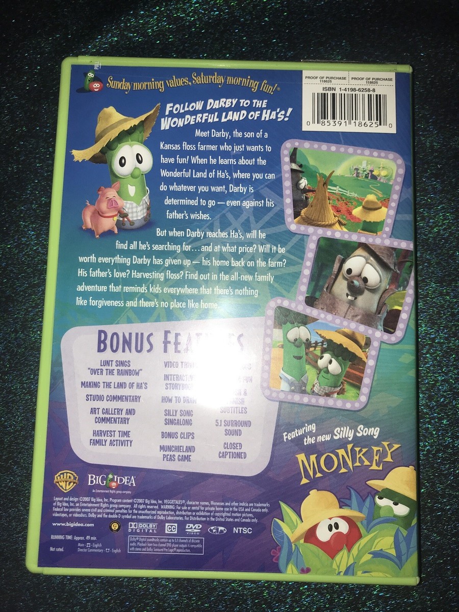 VeggieTales - The Wonderful Wizard of Has (DVD, 2007