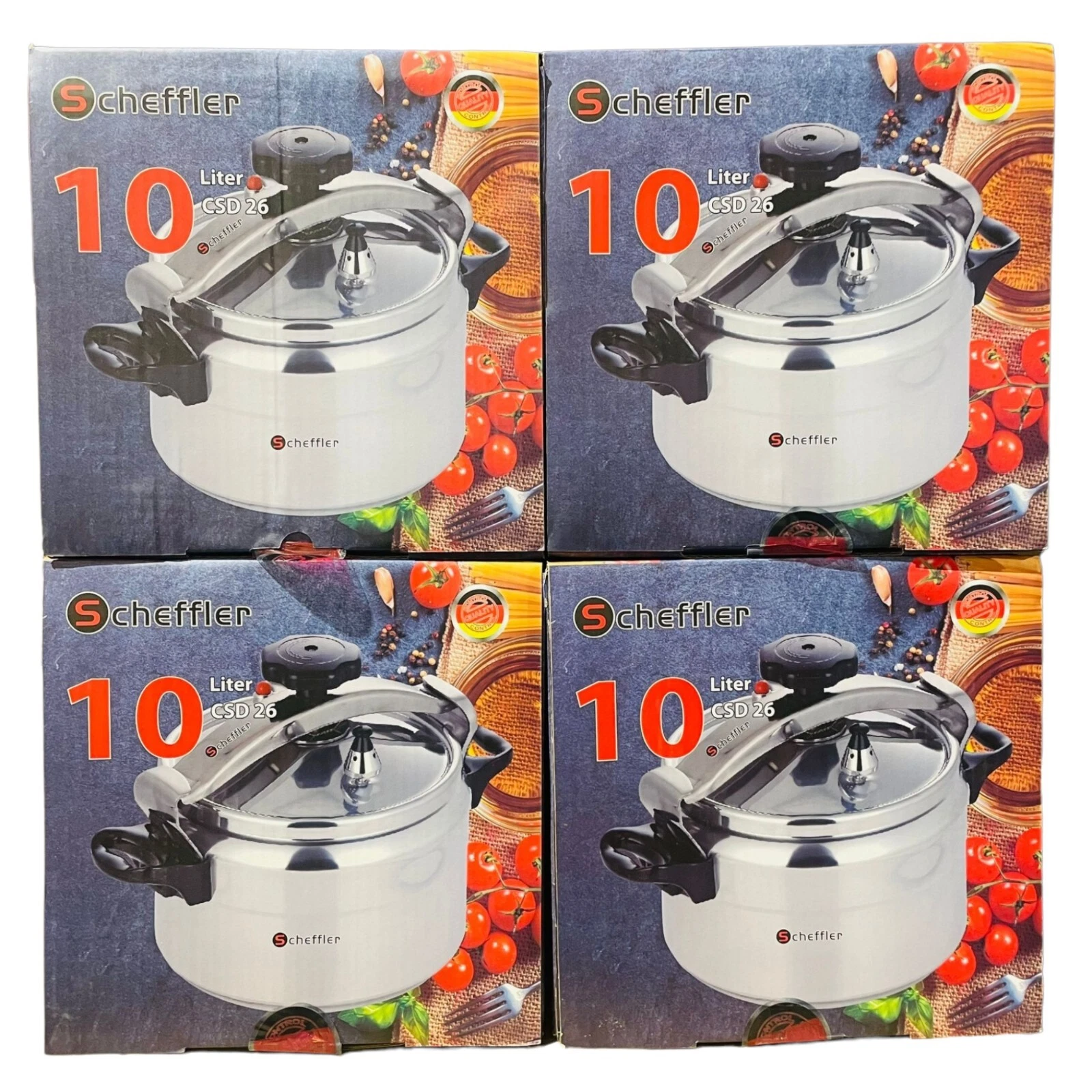 10L Pressure Cooker Aluminium