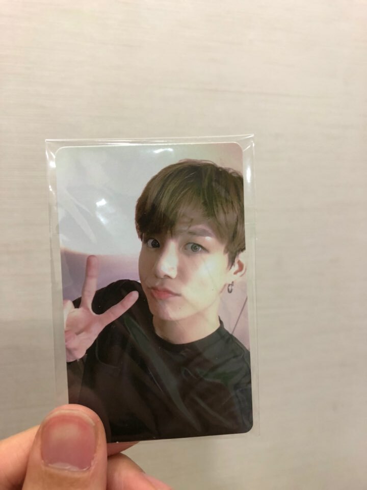 BTS LYS EUROPE ヨーロッパ DVD トレカ ジョングク グク BTS JUNGKOOK Love Yourself World Tour Europe Official Photo