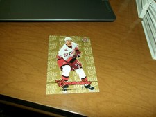 2007-08 FLEER ULTRA GOLD MEDALLION VER #165- MIKE COMMODORE- HURRICANES