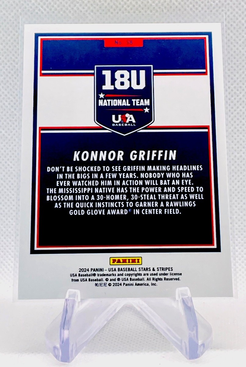 2024 Panini Stars and Stripes - Konnor Griffin #58 Stripes