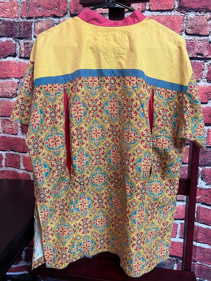 Disney Aladdins Alfombra Mágica Miembro del Elenco Unifom / Disfraz Camisa Utilería Foto 2 de 4