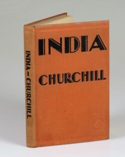 Winston S. Churchill - India, first British edition, first printing, hardcover