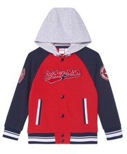 Spider Man Marvel 3 Piece Set Boys 7 Graphic Print Tee Snap Jacket Jogger Pant