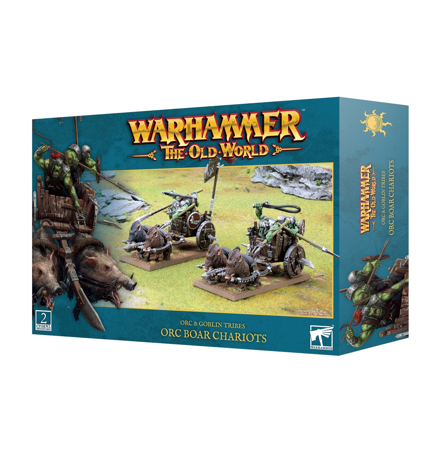 Orc Boar Chariots: Orc & Goblin Tribes