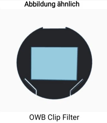 OWB Clip Filter EF-S Canon EOS Astrokamera APS-C Vollspektrum IR