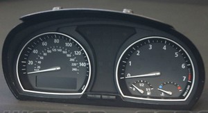 Tacho Kombiinstrument combi instrument 140MPH 240km/h 3416111 BMW X3 E83 3.0i