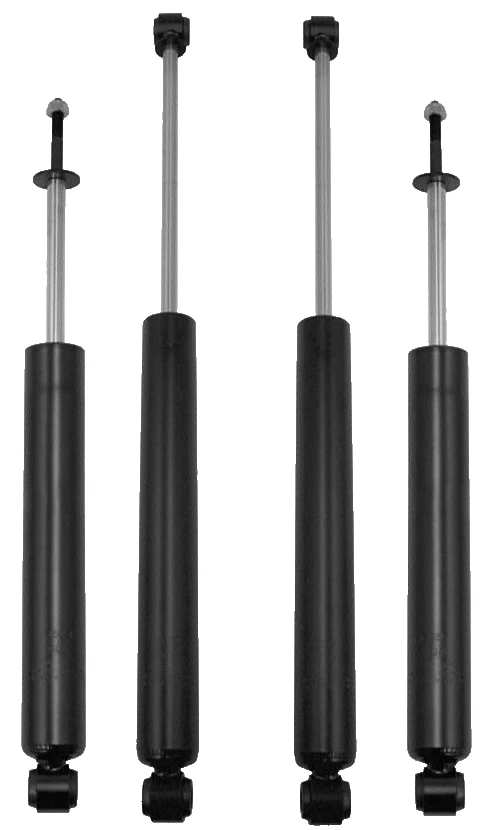 Juego de amortiguadores de gasolina MaxTrac 889730S 2007-2018 Jeep Wrangler JK 3" elevación delantera y trasera Foto 3 de 4