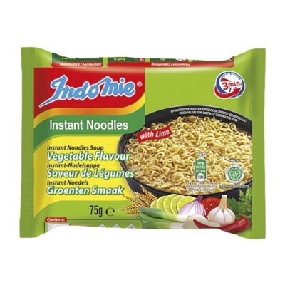 Indomie Instant Nudelsuppe Vegetable Flavour 75 g gemüse aromatisch delikat