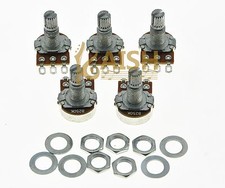 10 Pcs B250K Linear Guitar Mini Pots Long Split Shaft 250K Guitar Potentiometers