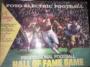 Cadaco Foto-Electric Football Professional Football Hall of Fame Game