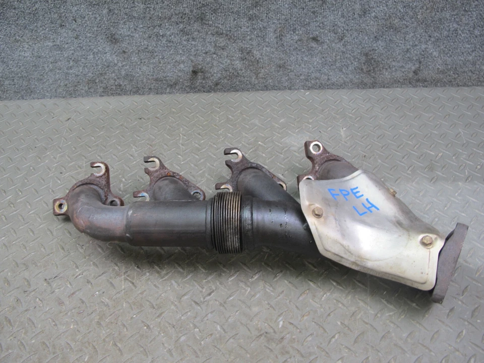 Juego de 2 colectores de escape izquierdo y derecho motor 5,0 L Porsche 928 S 1987-1991 Foto 4 de 4