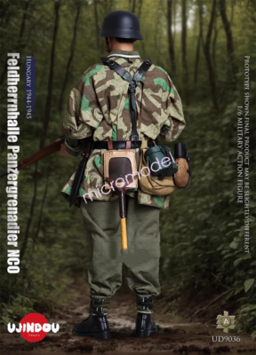 UJINDOU UD9036 WWII Feldherrnhalle Panzergrenadier 1/6 Action