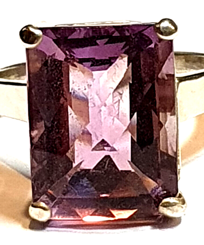Ring Silber Sterling 925 mit Amethyst RG 62 Ø ca.19,7mm - Bild 6 von 6