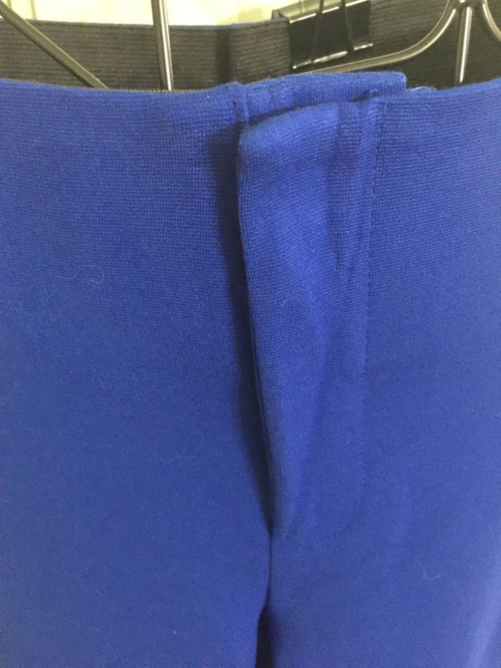 Pantalón INC Curvy Fit Azul Real Pierna Recta Hasta el Tobillo 10 Nuevo con Etiquetas Foto 3 de 4