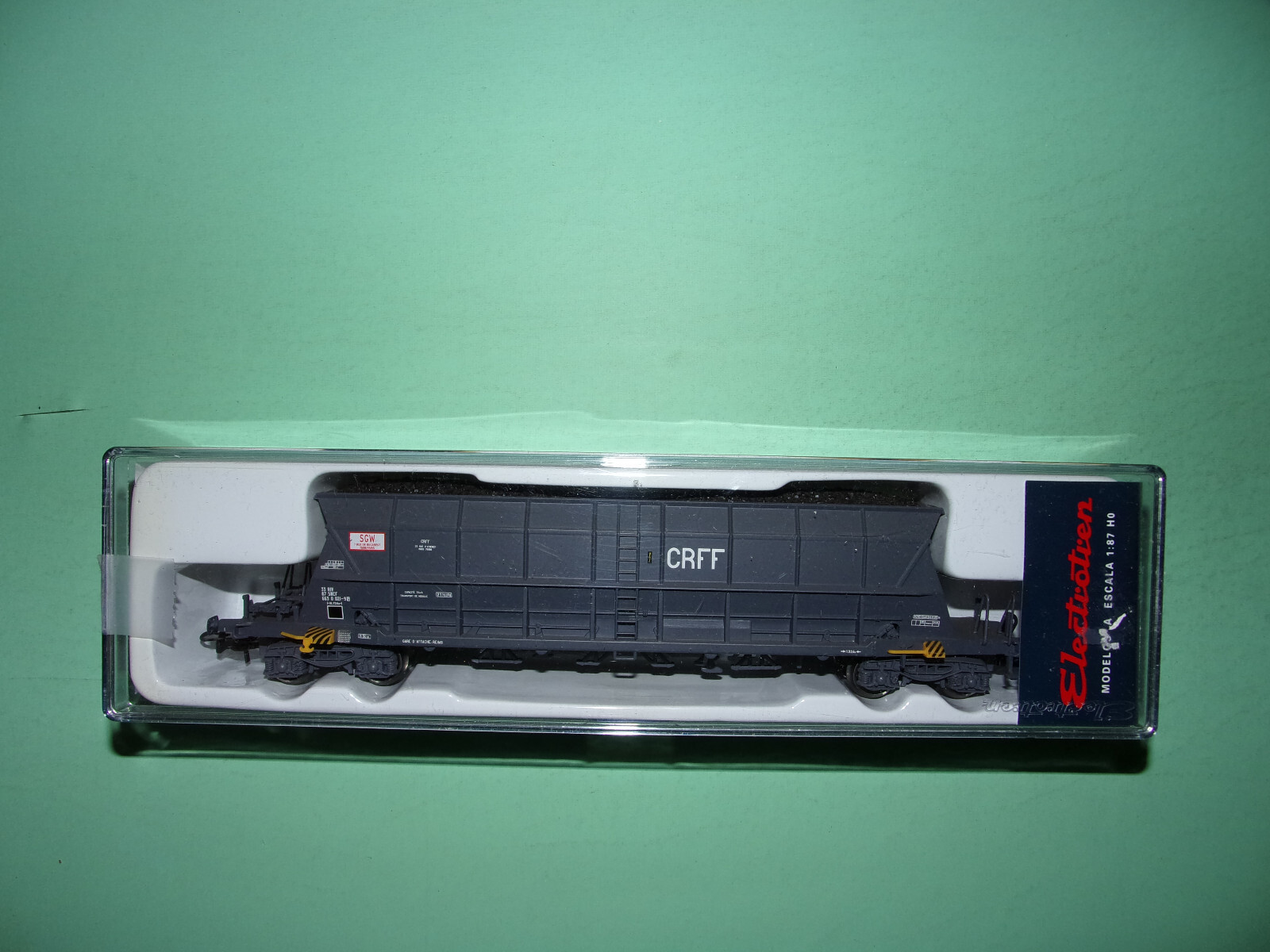 Electrotren 5717 wagon charbonnier EF60 CRFF miniature HO