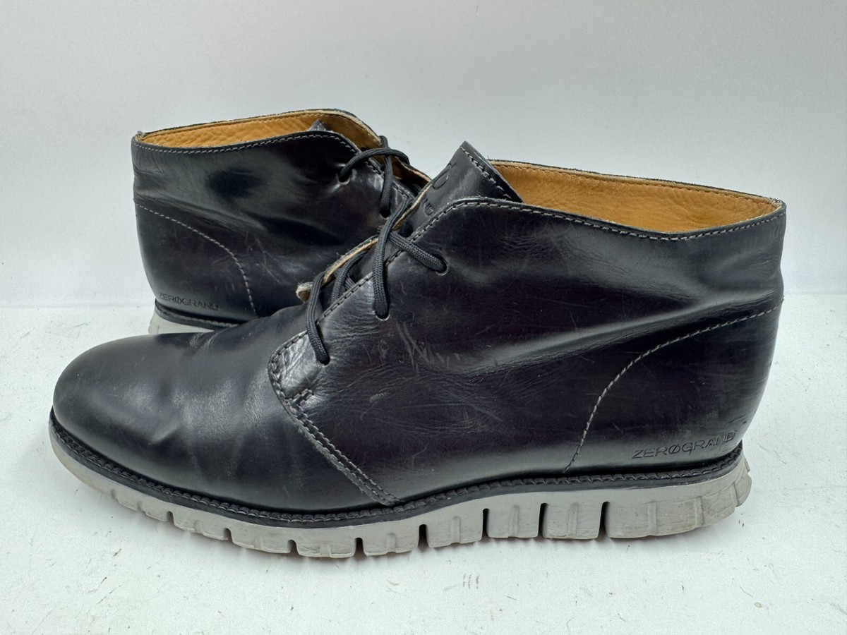 COLE HAAN Zerogrand Mens Size 9.5 M Black Ankle Comfort Tie Boots Amazon.com | Cole Haan Mens Zerogrand Remastered Waterproof  main image 2
