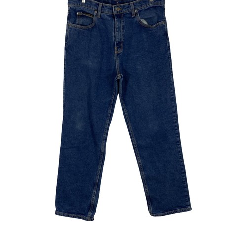 Straight Leg Stretch Denim Jeans Size 