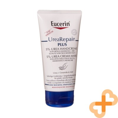 EUCERIN UREAREPAIR PLUS Handcreme Mit 5% Urea Für Trockene Haut 75 Ml Beruhigend