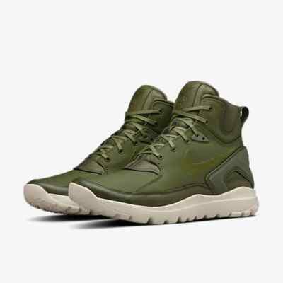NEW Men's Nike LAB x Stone Island Koth Ultra Mid Green Shoes NEW Men's Nike LAB x Stone Island Koth Ultra Mid Green Shoes