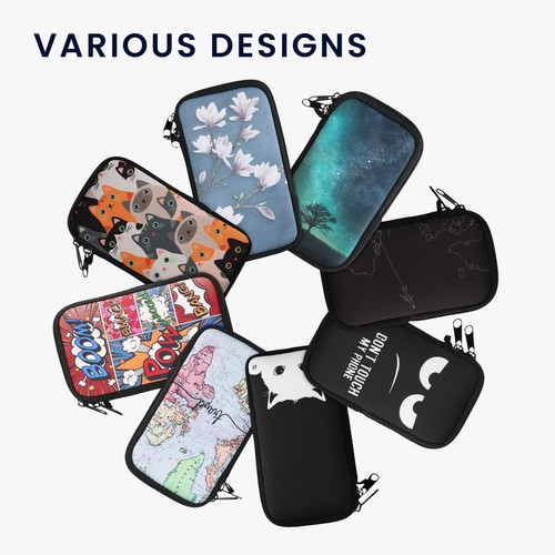 Funda de neopreno con cremallera para móvil L - 6,5" - Imagen 2 de 8