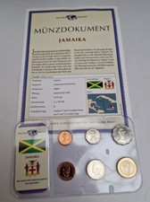 10 Cents - 50 Dollars 1996/2003 Excellent Condition Coins Set Jamaica 🇯🇲 