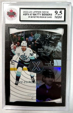 2022-23 Upper Deck '97-98 SPx Retro #SPX47 Matty Beniers | KSA GRADED MINT 9.5
