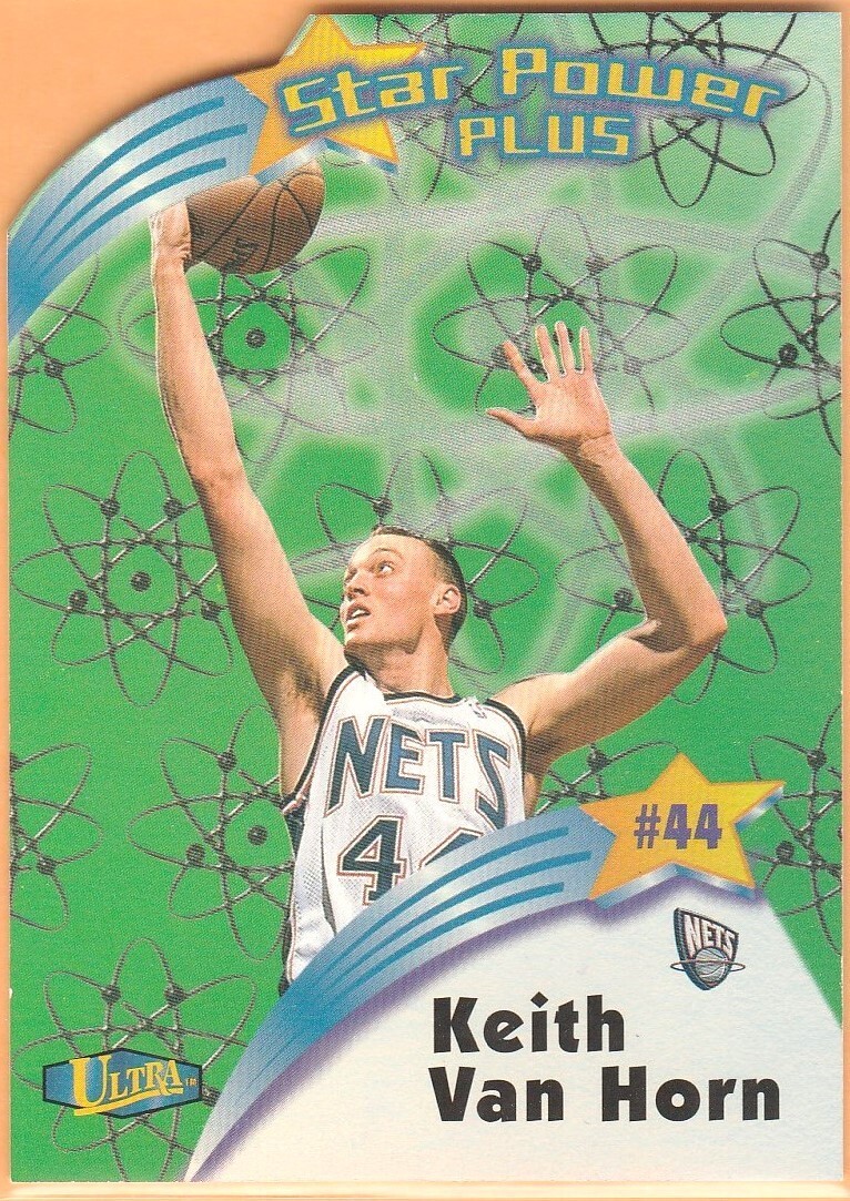 1997-98 FLEER ULTRA DIE-CUT STAR POWER PLUS KEITH VAN HORN RC