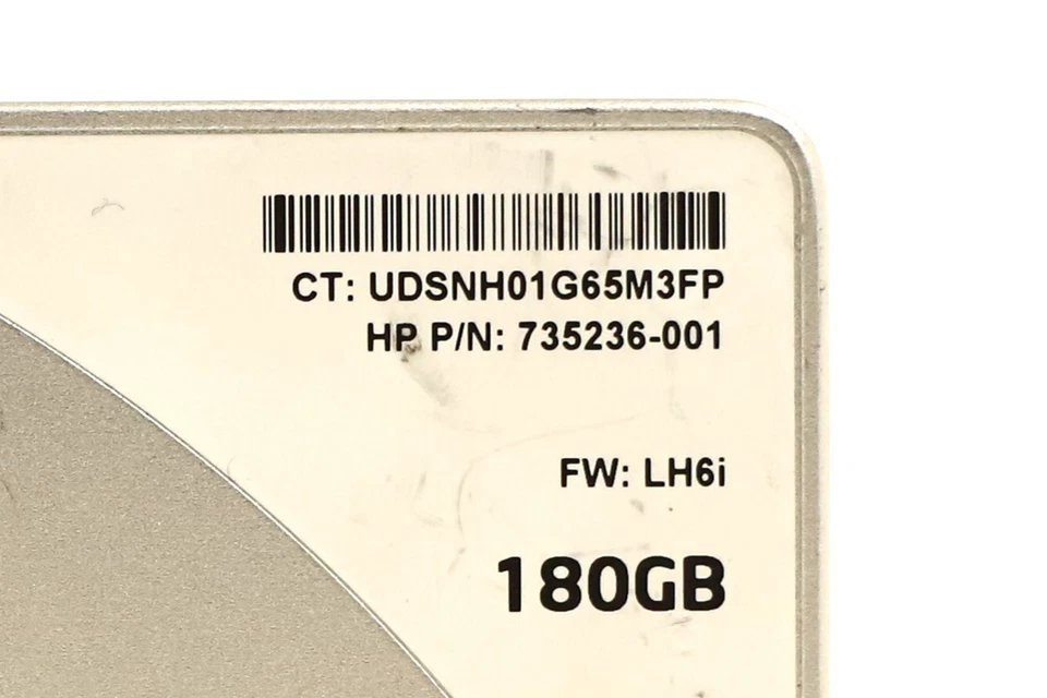 HP SSDSC2BF180A4H Pro 1500 Series 180GB 2.5" 6Gb/s SATA SSD P/N: 735236-001 - Image 3 of 3