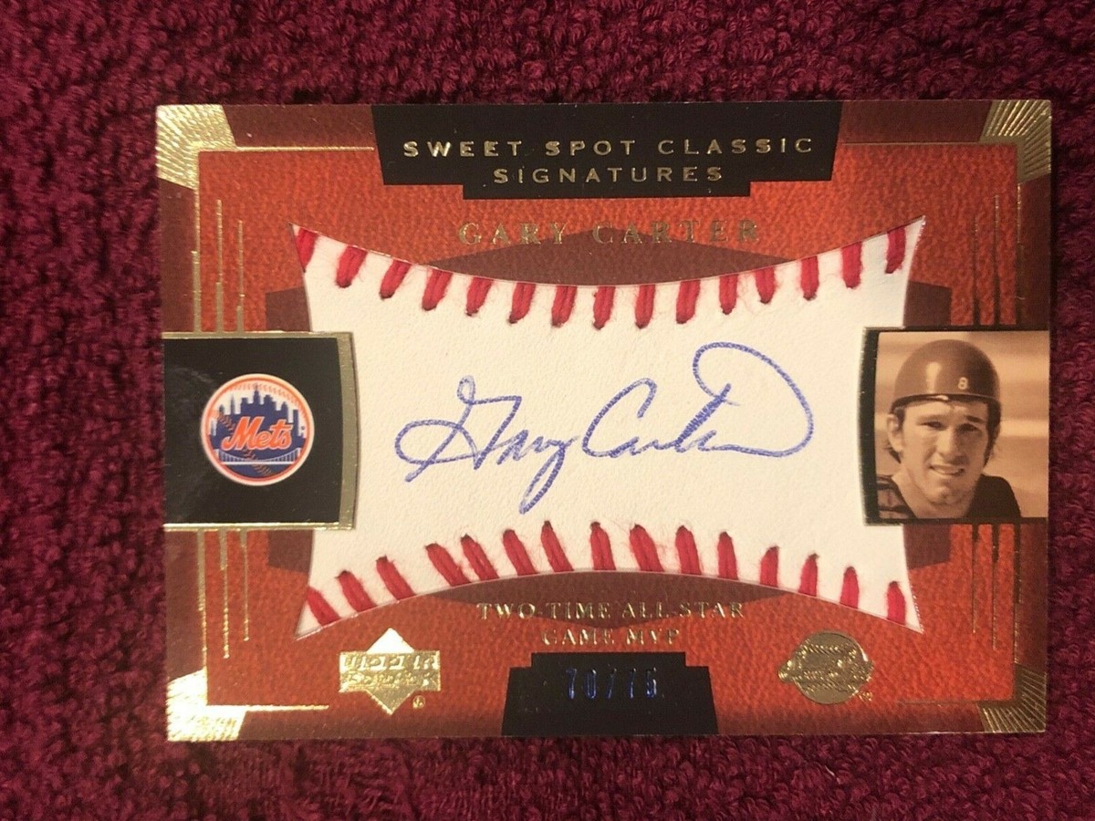 2004 UPPER DECK SWEET SPOT CLASSIC SIGNATURES GARY CARTER 