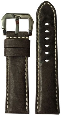 24mm XL RIOS1931 for Panatime D Brown Dis Leather Watch Strap for Panerai 24x22