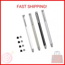 Stylus Pens for Touch Screens, ChaoQ 4 Pcs Mesh Fiber Stylus, with 4 Replaceable