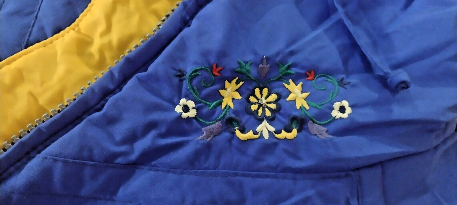 OBERMEYER Blue Alpine Jacket S EUC Embroidery Eld… - image 7