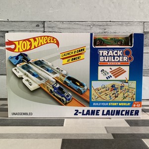 hot wheels race track 2 lane