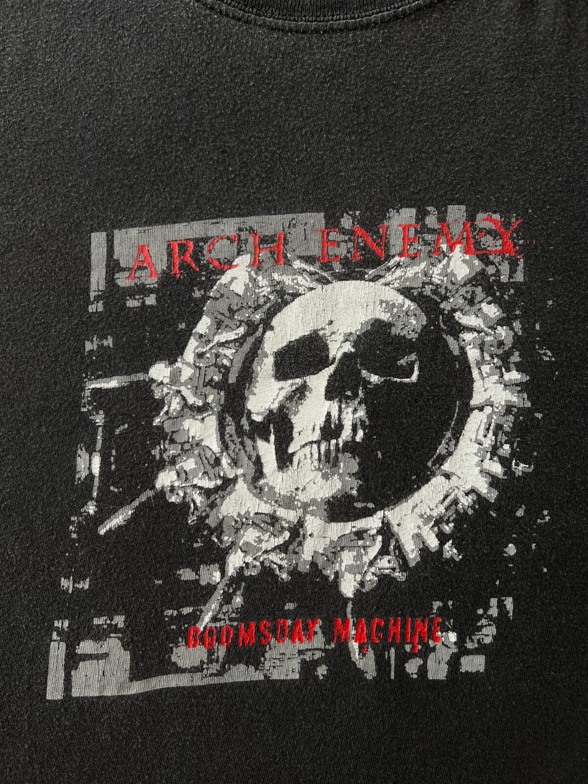 Vintage 2000s Arch Enemy Doomsday Machine Faded B… - image 4