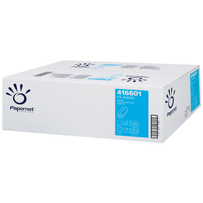 Papernet Falthandtuch Z-Super-White,2-lagig Z-Falz -recycling 4000 Blatt
