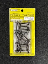 Reboxx WS1-1060 33" Wheelsets HO Scale (12 wheelsets) (axle length 26.92mm)