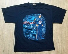 Vintage 1990s Rusty Wallace Nascar T Shirt XL Double Sided Racing Live to Race