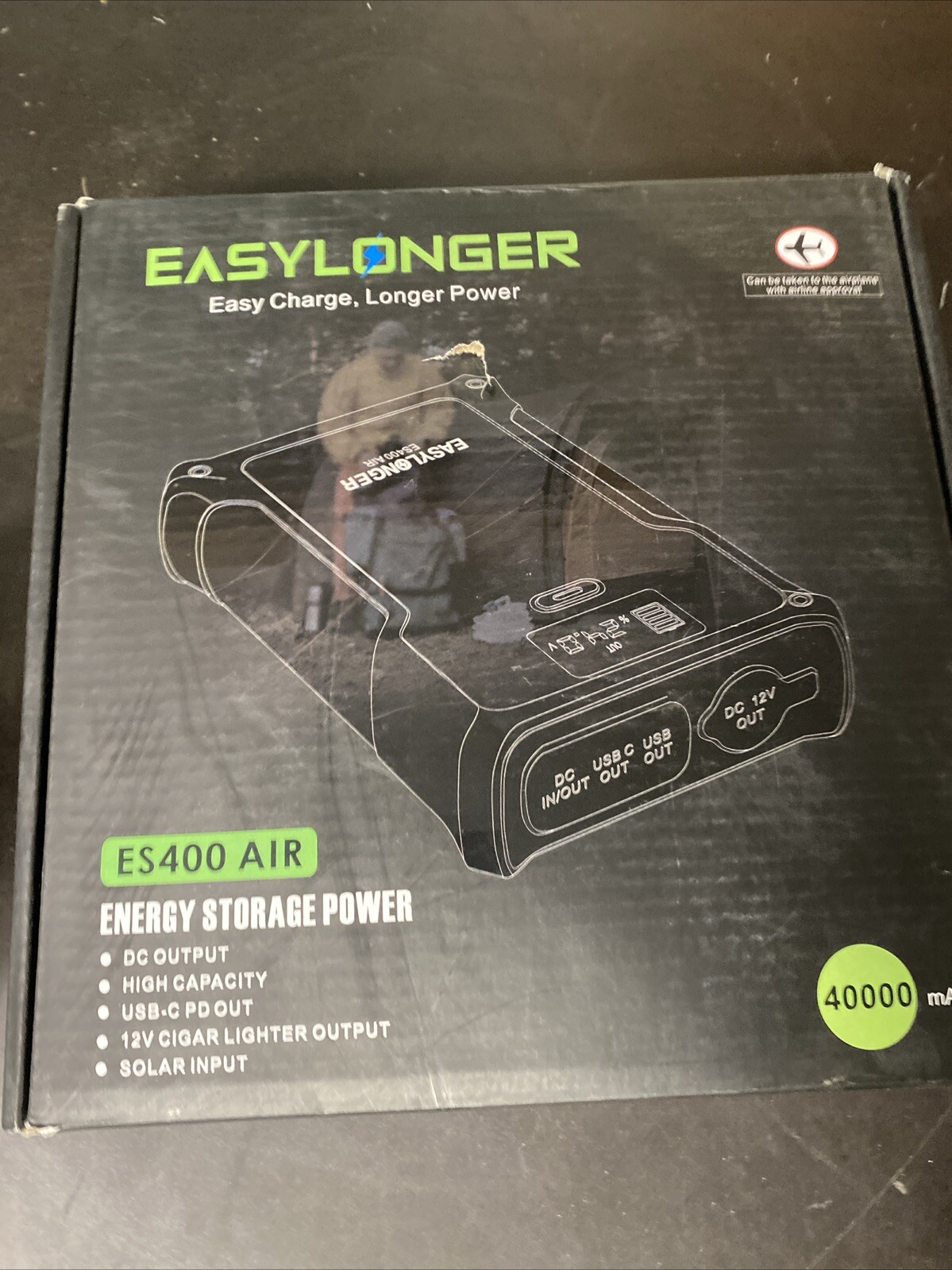 Easylonger Battery Backup ES400 AIR 40000mAh Power Supply eBay
