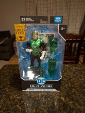 Mcfarlane DC Multiverse Green Lantern Hal Jordan Gold Label Figure