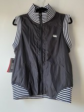 Canterbury Women s Sleeveless Jacket Vest Size 10 Zip Up Athleisure New With Tag